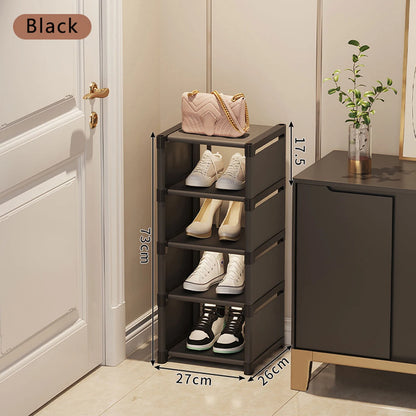 Mehrschichtiger, staubdichter Schuhschrank-Organizer