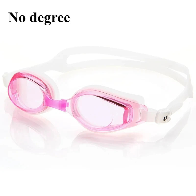 Men's HD Anti Fog Lens Swimming Myopia Glasses