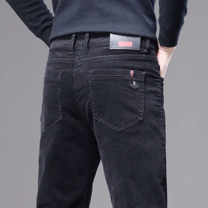 Men's Autumn Straight Slim Versatile Cargo Pants