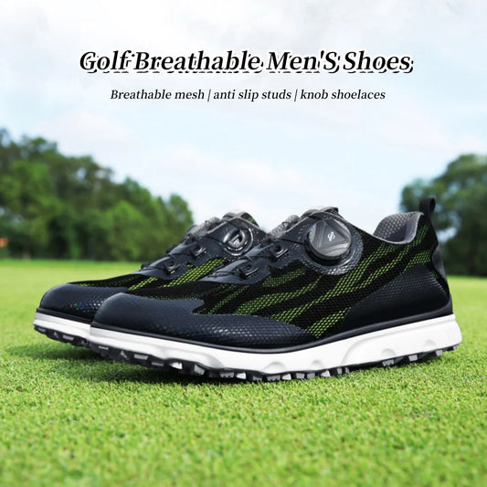 Chaussures de golf antidérapantes en cuir pour femmes