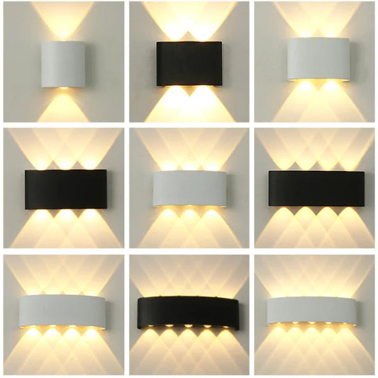 Waterproof Up and Down LED Wall Lamp