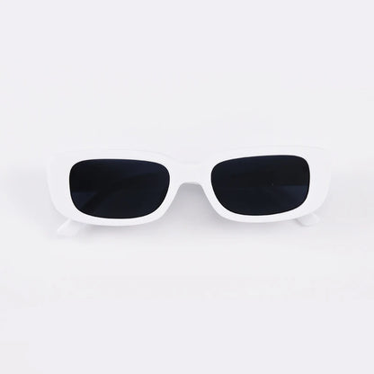 Lunettes de soleil carrées rectangulaires rétro UV400 pour hommes