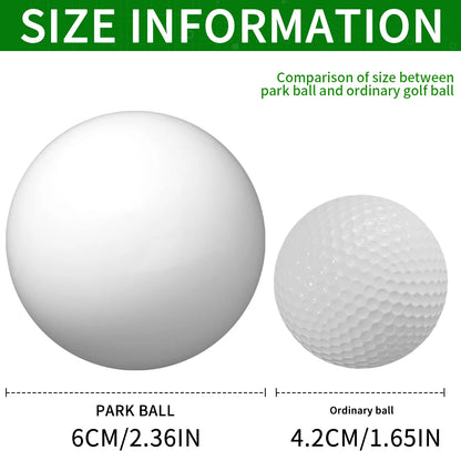 Caiton Premium Outdoor Park Golf Balls - Multicolor Set