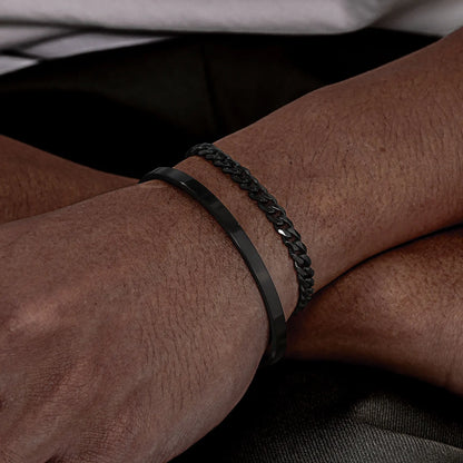 Metall-Twist-Kettenarmband-Set für Damen