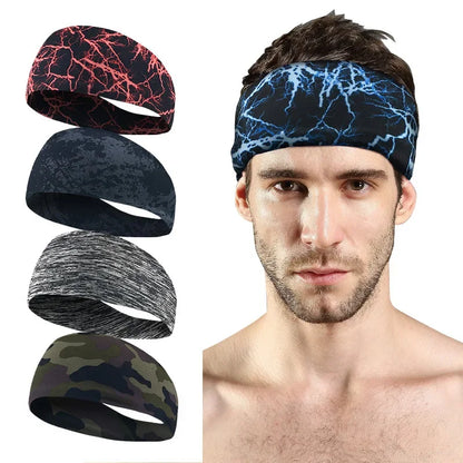 Stretchy Sports Headbands for Yoga and Fitness