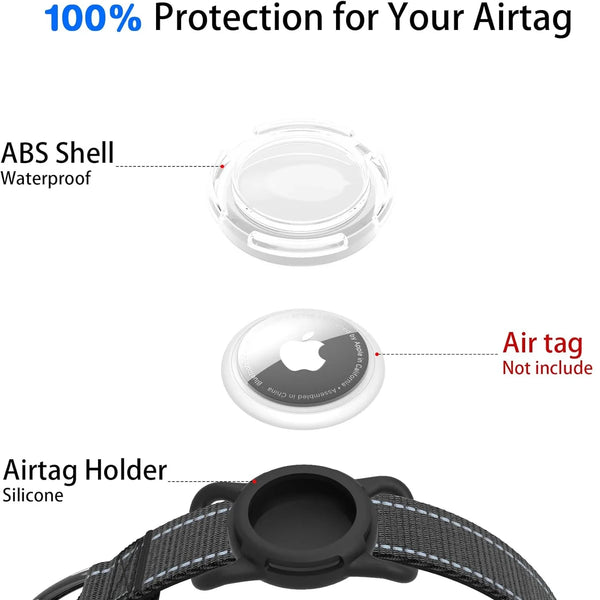 Weich gepolstertes Haustierhalsband aus Leder mit Sicherheitsverschluss.