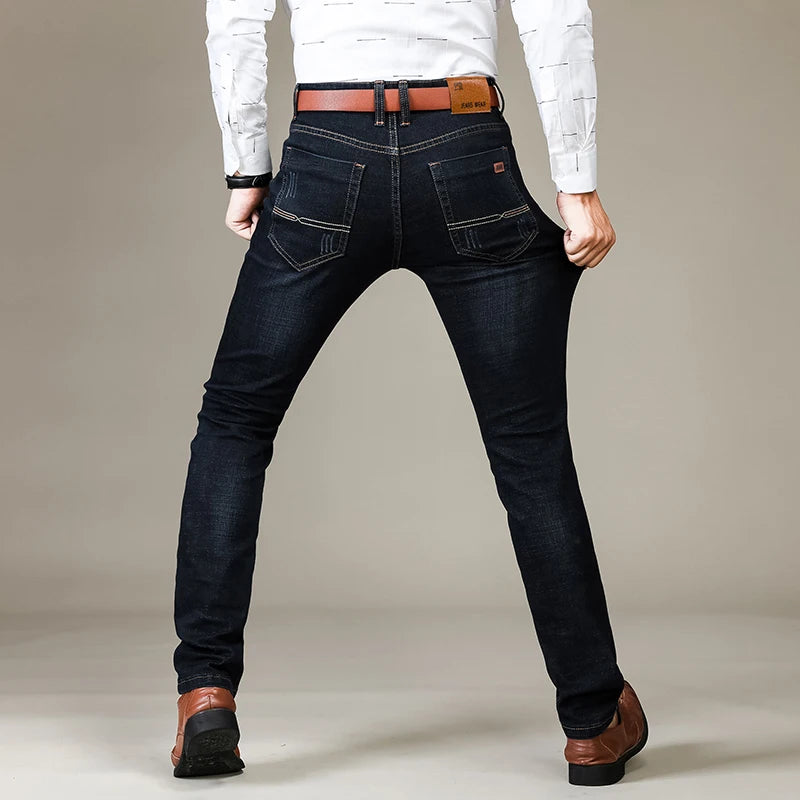 Men Classical Business Suit Jeans