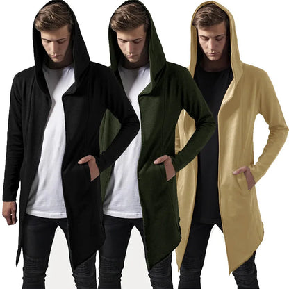 Men's Oversized Windbreaker Autumn Winter Fashionable Casual Hoodie