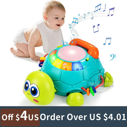 Musikalisches Spielzeug mit Lichtern und Klängen für Babys