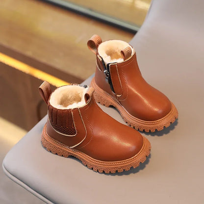 Children Fashion Spring Teen Girls Chelsea Boot