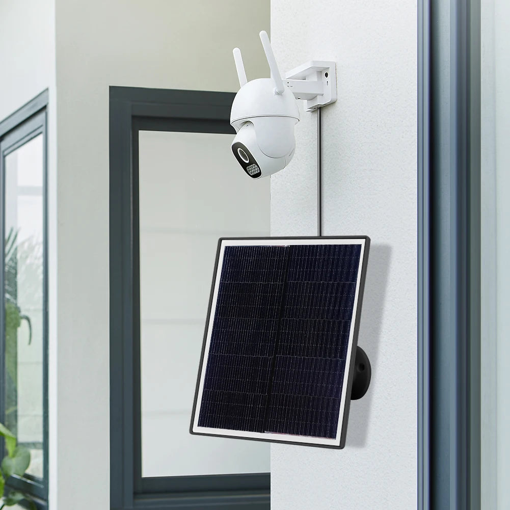 Waterproof Outdoor Camera Shingled Solar Panel