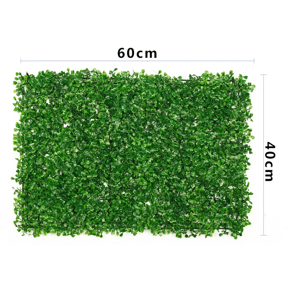 UV-Resistant Privacy Fence Wall – Artificial Boxwood Panels