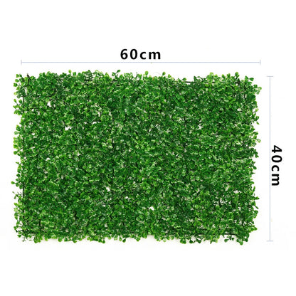 UV-Resistant Privacy Fence Wall – Artificial Boxwood Panels