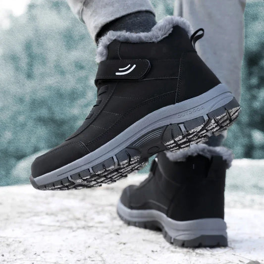 Women's Winter Platform Waterproof Fur Ankle Boots