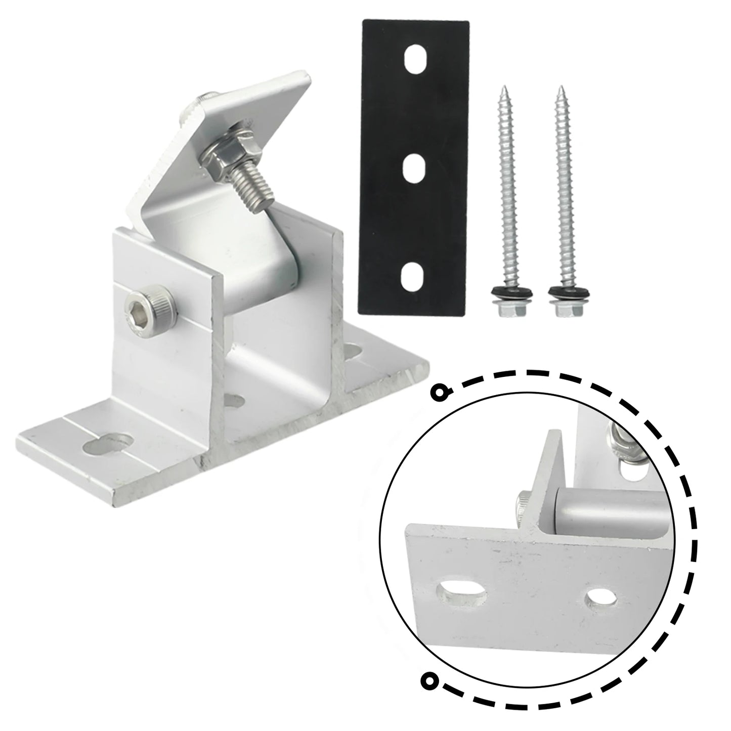 Rotatable Roof Mounting Solar Panel Brackets