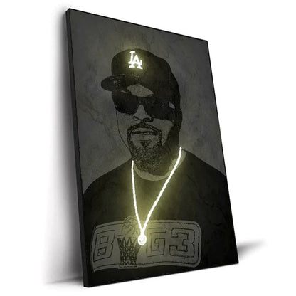 Hip Hop Singers Abstract Wall Art Paintings