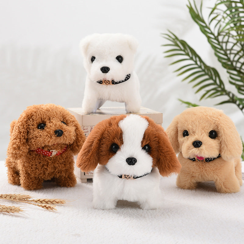 Jouet en peluche pour chien, poupée mignonne pour bébé, électrique, éducatif et interactif