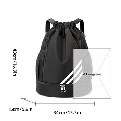 Sac à dos de basket-ball de sport imperméable