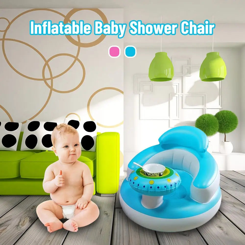 Aufblasbares Baby-Sofa „Infant Shining“ – tragbare Badestühle für Kinder