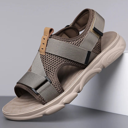Men's Beach Sandals Non-Slip Casual Slippers – Lightweight Summer Flat Comfort Walking Shoes