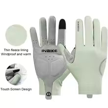 Gants de cyclisme thermiques INBIKE pour l'automne et l'hiver