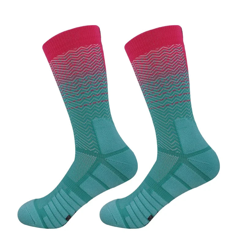 Hochwertige kniehohe Outdoor-Sportsocken