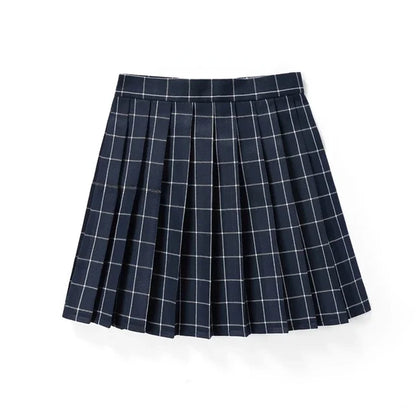 Jolie mini-jupe à carreaux Harajuku