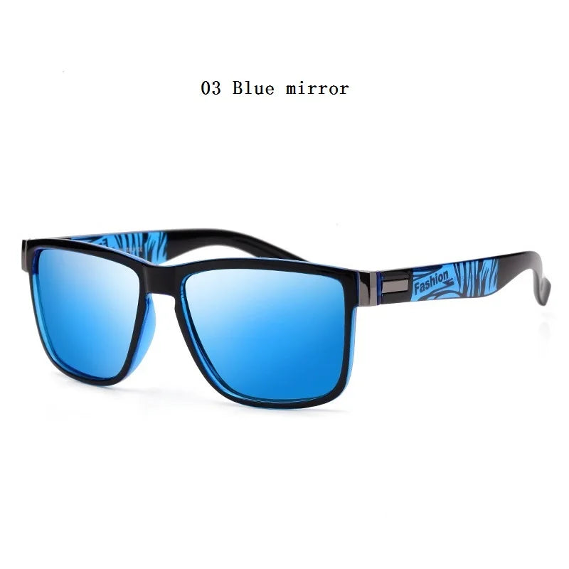 Unisex Designer Driving Square Sport Sunglasses