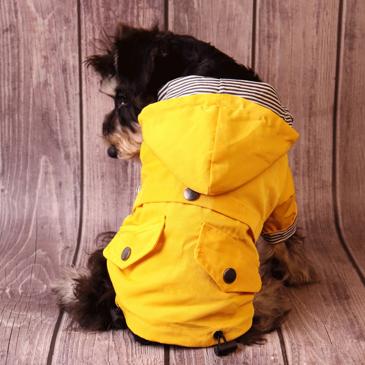 Large Dog Clothes - Waterproof Dog Raincoat