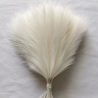 20Pcs Faux Pampas Grass Bouquet