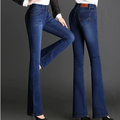 Winter Slim Velvet Lined High Waist Warm Pants