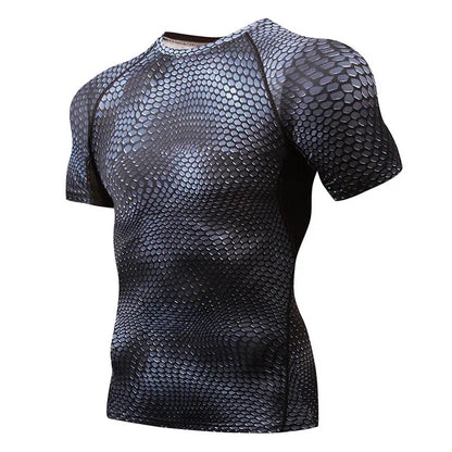 T-shirt de sport de remise en forme pour hommes