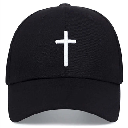 Simple Black Cotton Snapback Golf Hat for Men and Women
