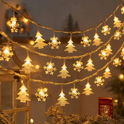 Guirlande lumineuse d'extérieur pour sapin de Noël