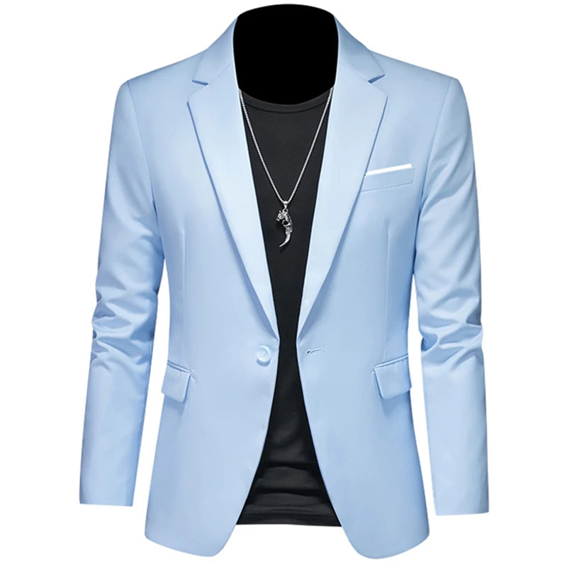 New Slim Fit Men's Casual Blazer