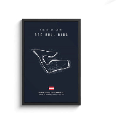 Monaco F1 Leinwand-Wandkunst, nordische Ästhetik