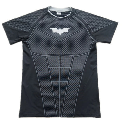 Men's Compression Skinny Fit Short Sleeve Athletic T Shirt