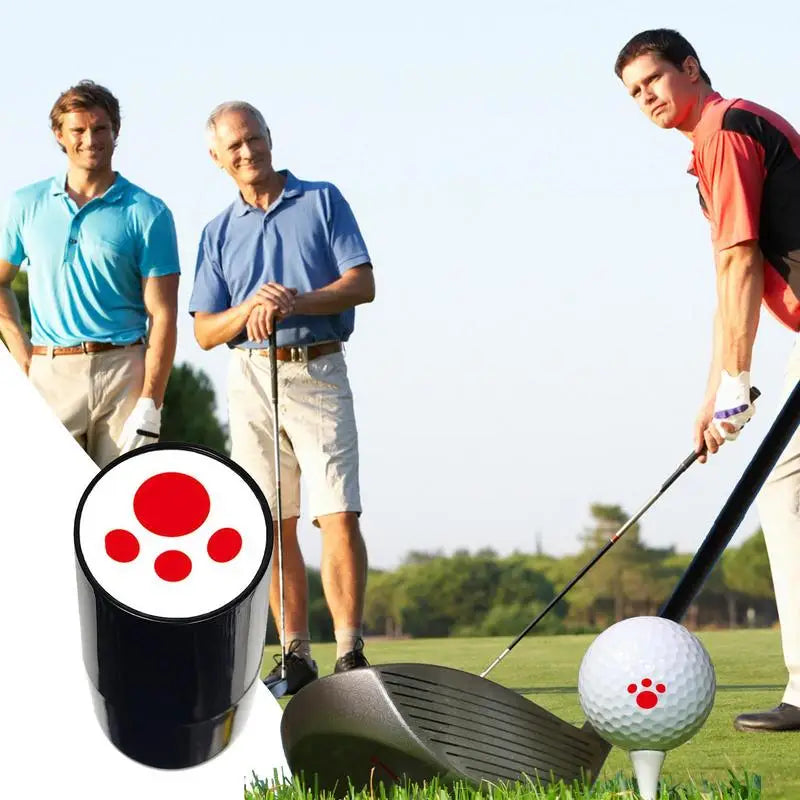 Schnelltrocknender Golfballmarker-Stempel aus Kunststoff – Langlebiges Markierungssiegel für den Außenbereich