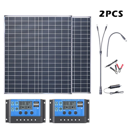 All-In-One 1000W Outdoor Solar Charger Kit