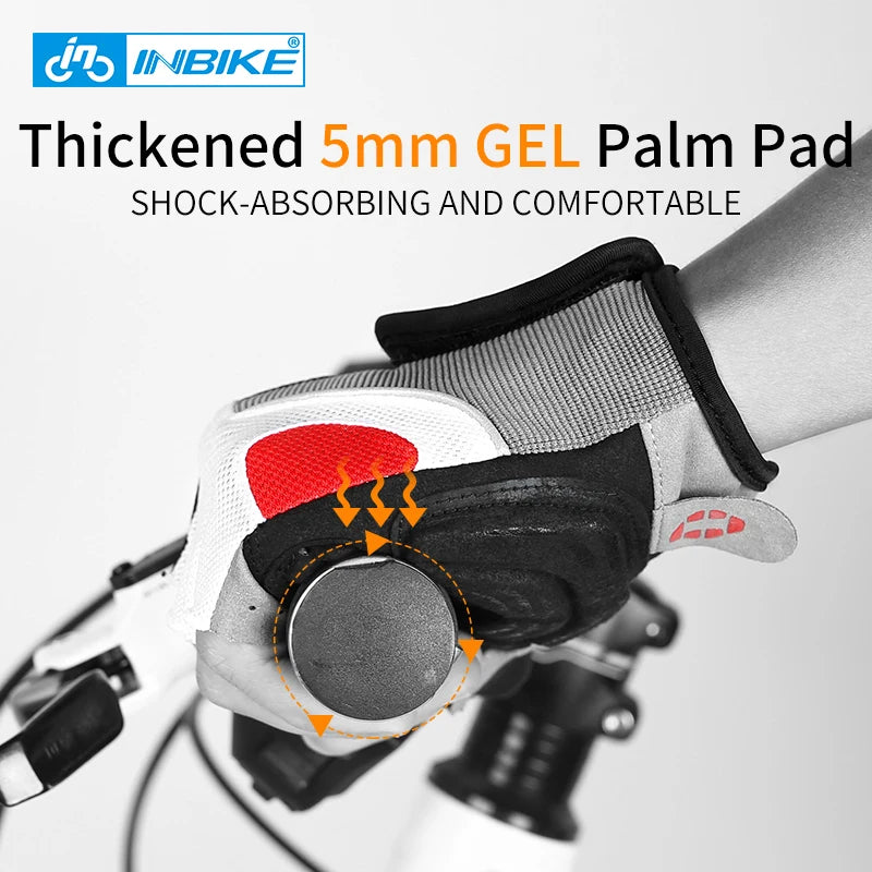 Summer Shockproof GEL Cycling Gloves for Men & Women