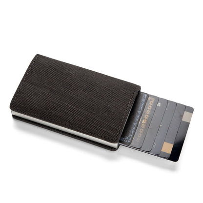 RFID Blocking Men's Leather Card Wallet