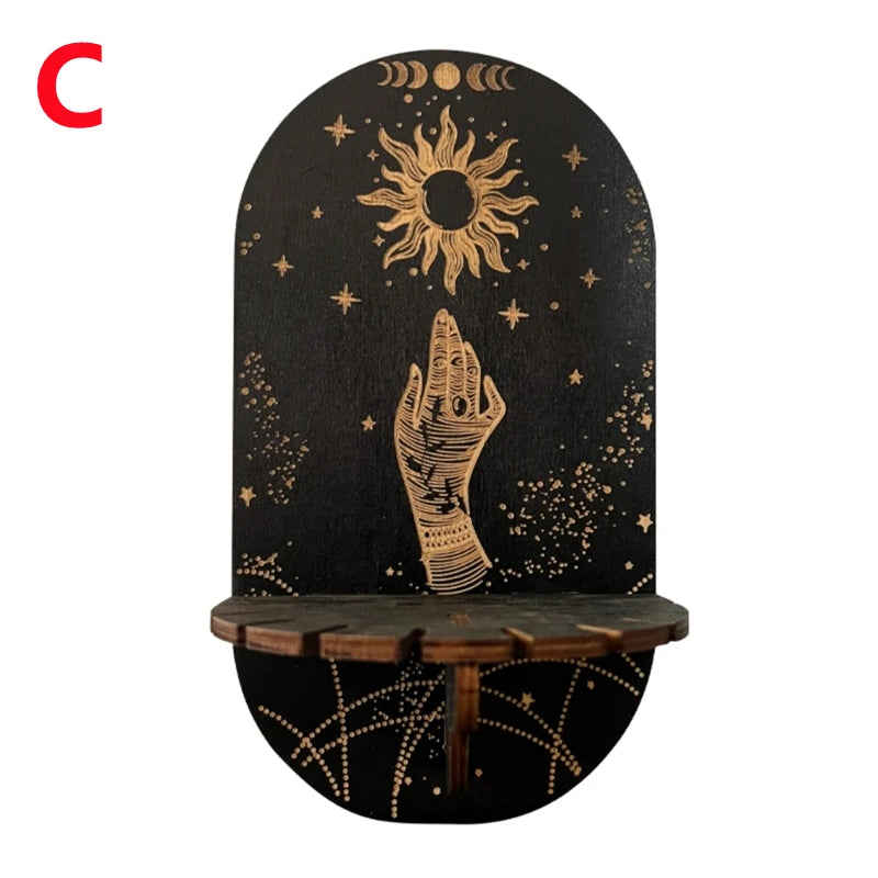 Wandbehangregal Boho Home Decor – Regale an der Wand Holzdekoration
