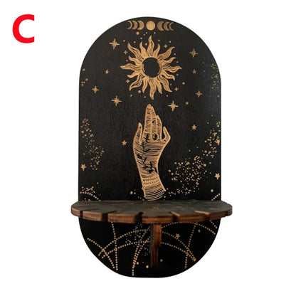 Wandbehangregal Boho Home Decor – Regale an der Wand Holzdekoration
