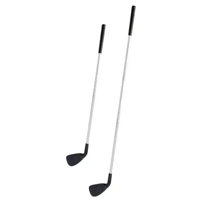Putter de golf long argenté détachable – Club de putting durable en plastique et métal