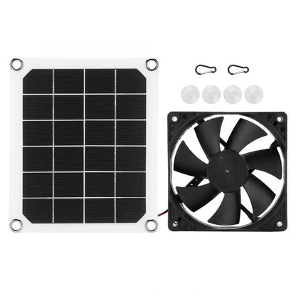 Monocrystalline Solar Powered Fan Kit For Camping