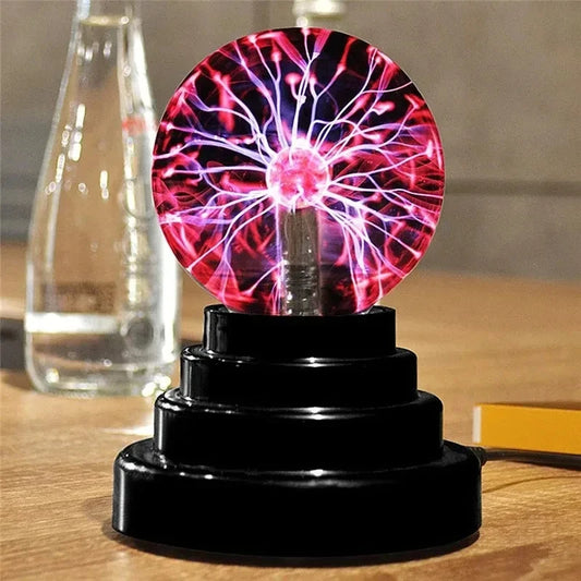Veilleuse boule de plasma magique LED