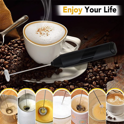 Wireless Handheld Mini Coffee Frother Mixer