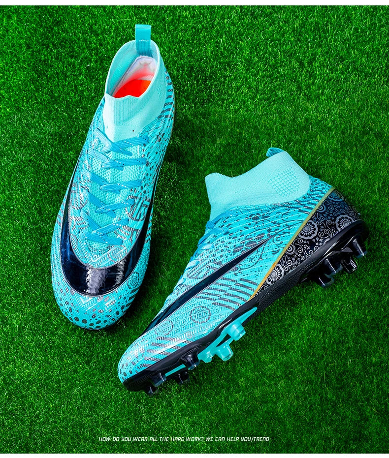 Men's Anti-Skid Grass Football Boots