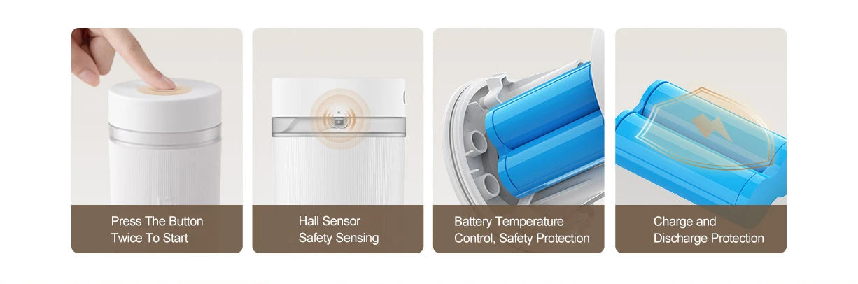 Mini-Elektro-Frucht-Entsafter-Mixer