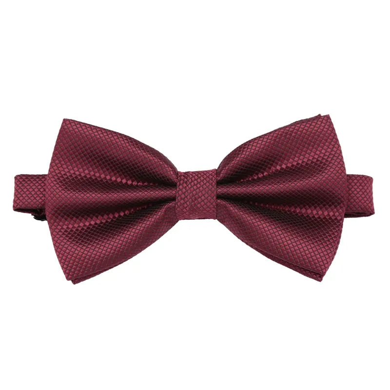 Solid Color Men's Formal Bow Tie